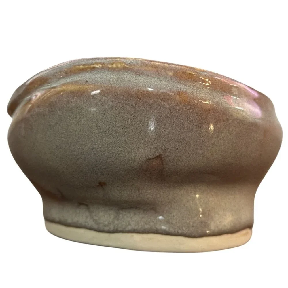 Handmade Studio Pottery Trinket Bowl Wabi Sabi Approx 2